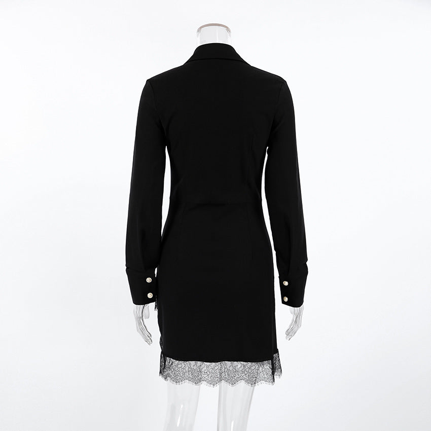 Odette Pearl Shirt Dress
