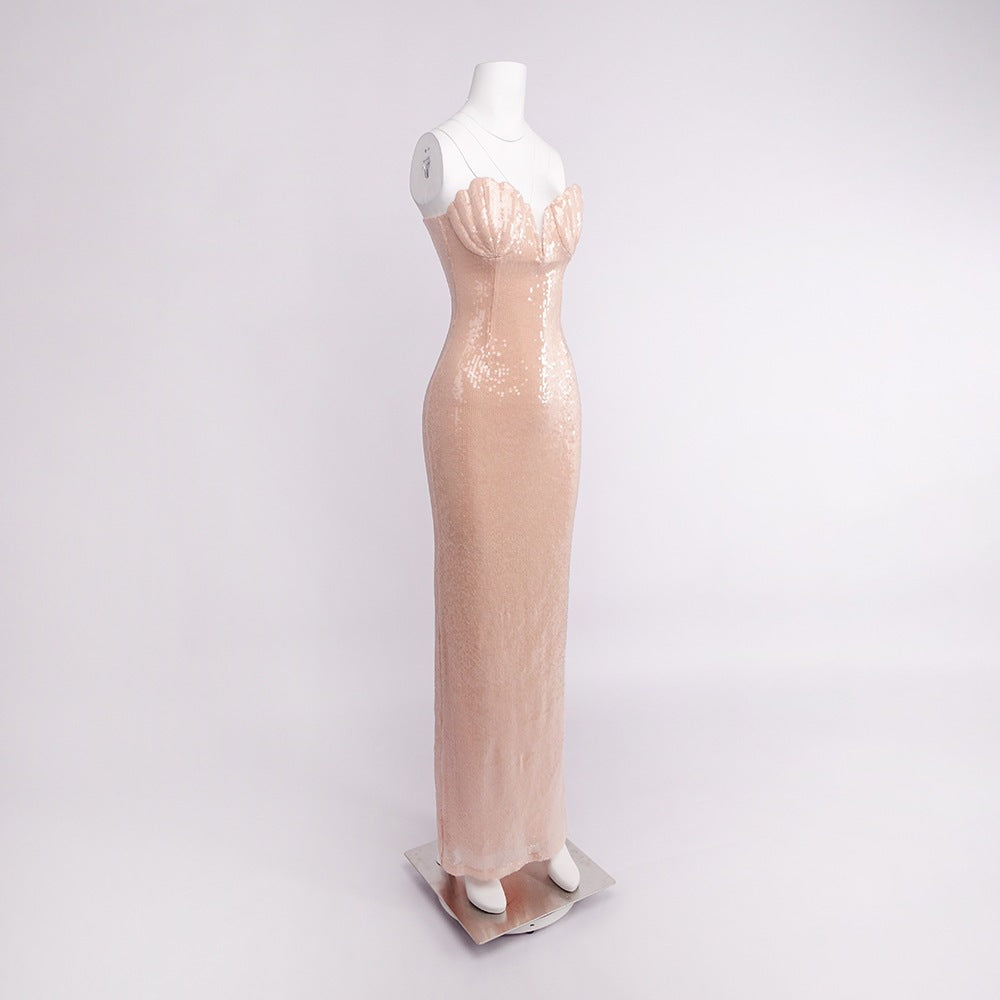 Zeraphine Beaded Maxi Dress