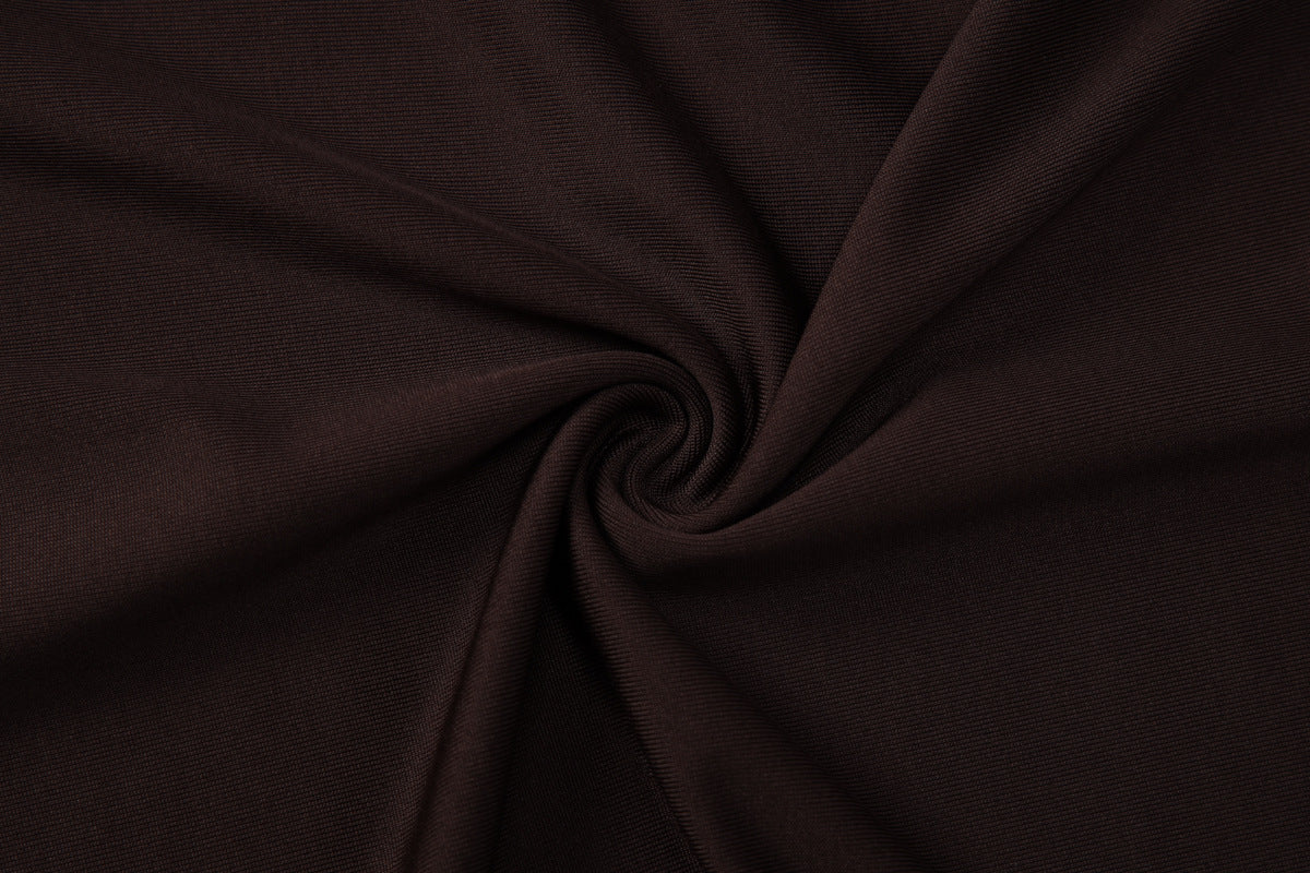 Cleo Ribbed Flounce Dress