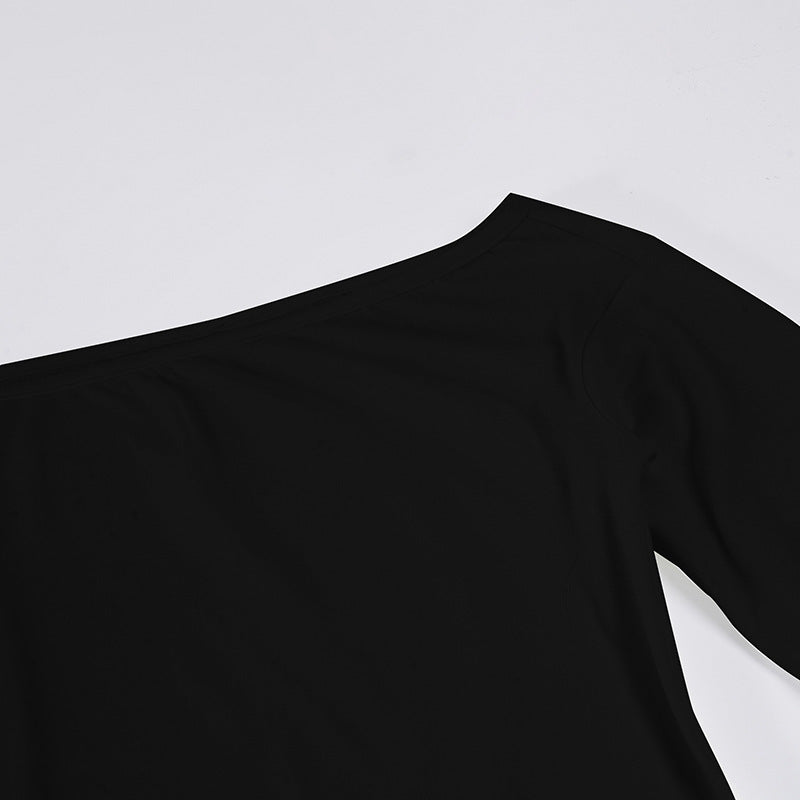 Isolde Draped One-Shoulder Mini Dress