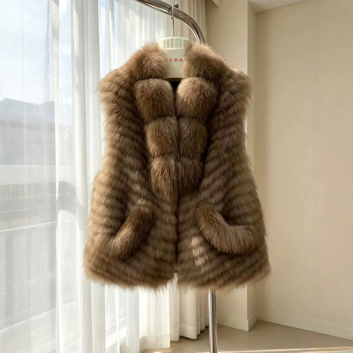 Rowan Fox Fur Gilet