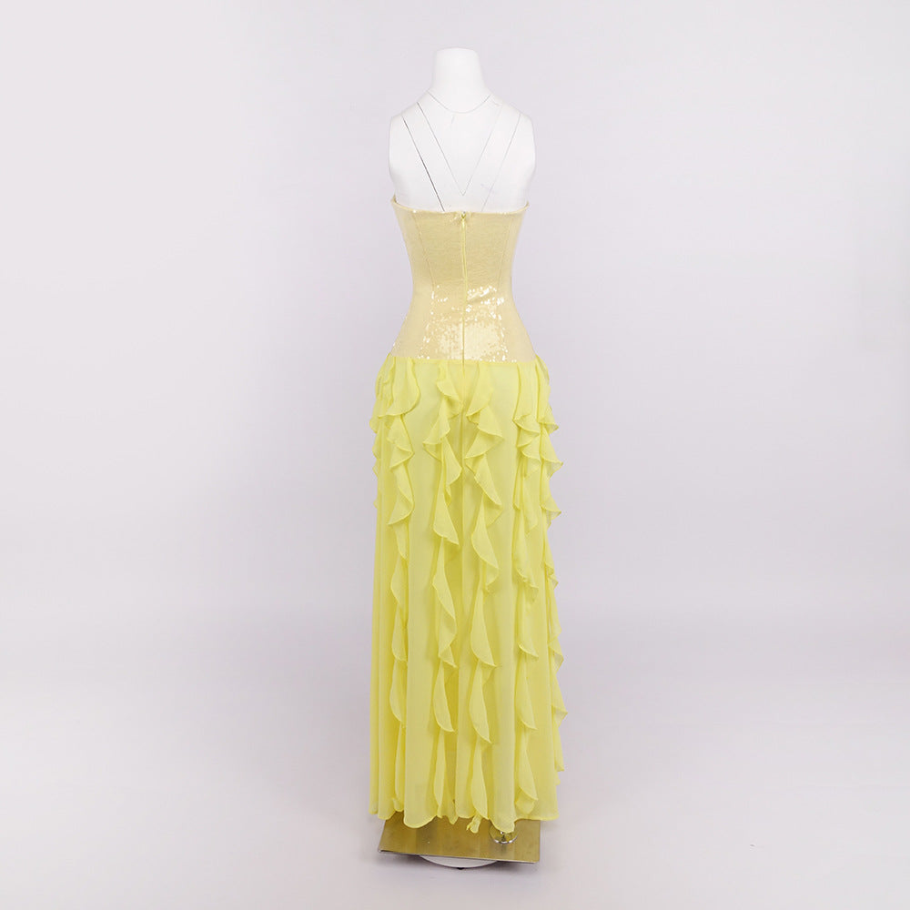 Aura Sequin Maxi Dress