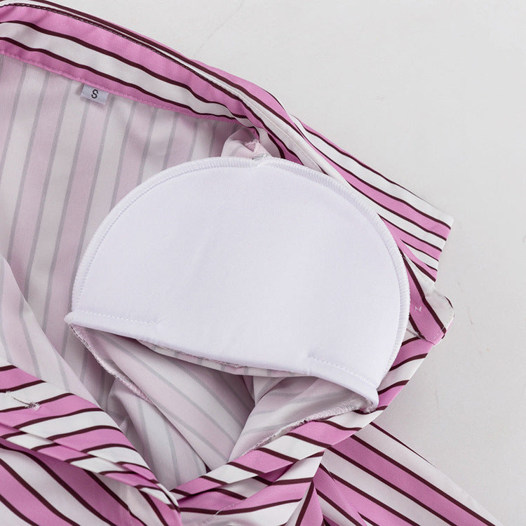 Striped Shirt and Shorts Set
