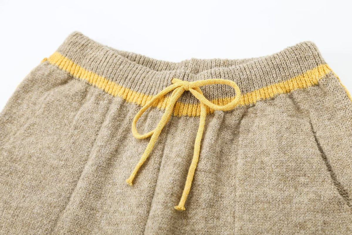 Saskia Tipped Knit Set