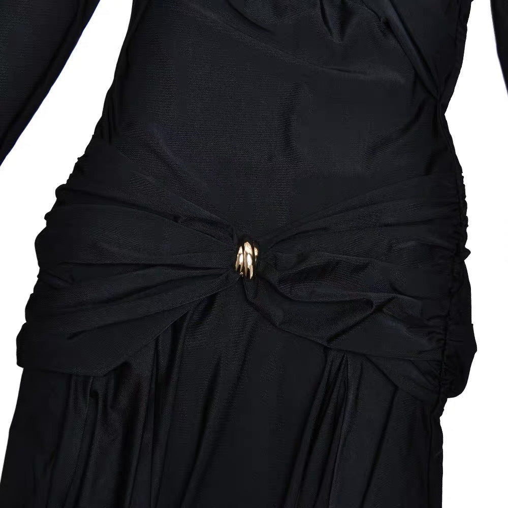 Esme Cascade Hem Maxi