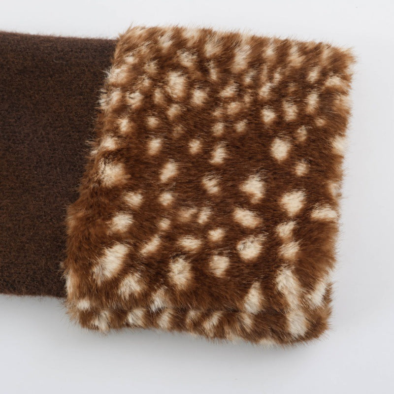Brigida Fawn-Collar Cardigan