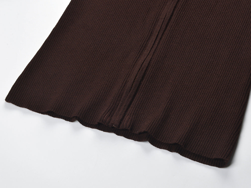 Wilhelmina Rosette-Collar Cardigan