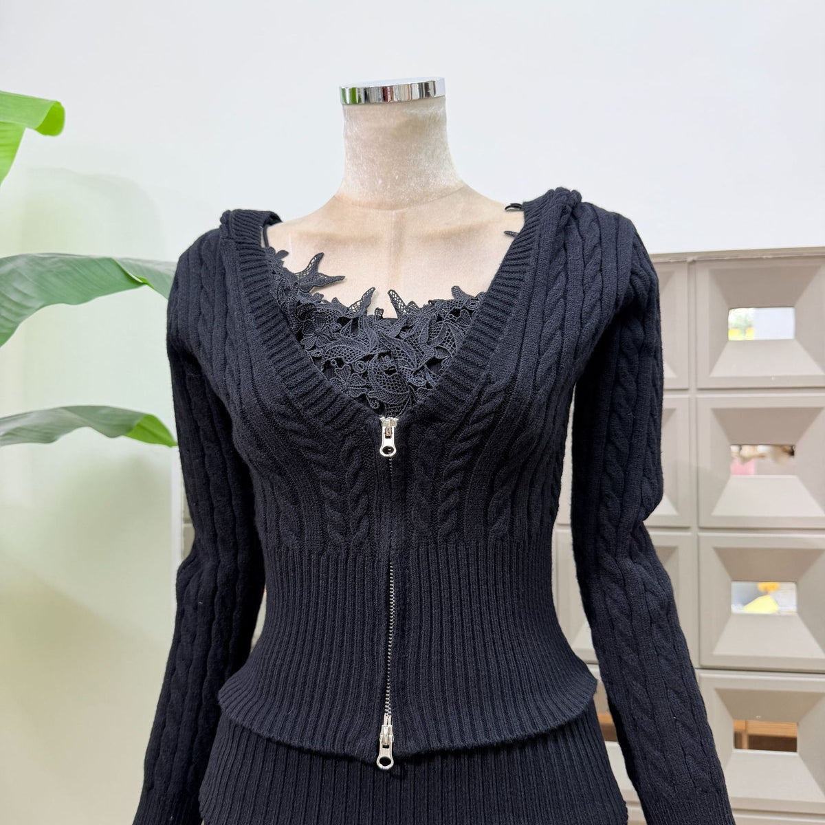 Elowen Hooded Knit Set