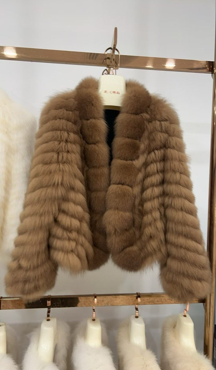Thea Whole-Hide Fur Coat