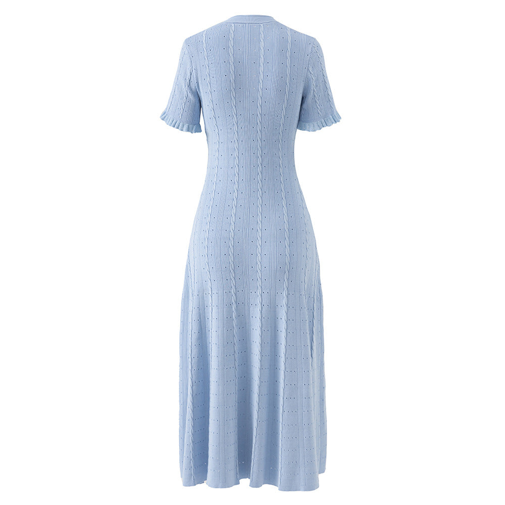 Sculpt Knit Hollow Dress