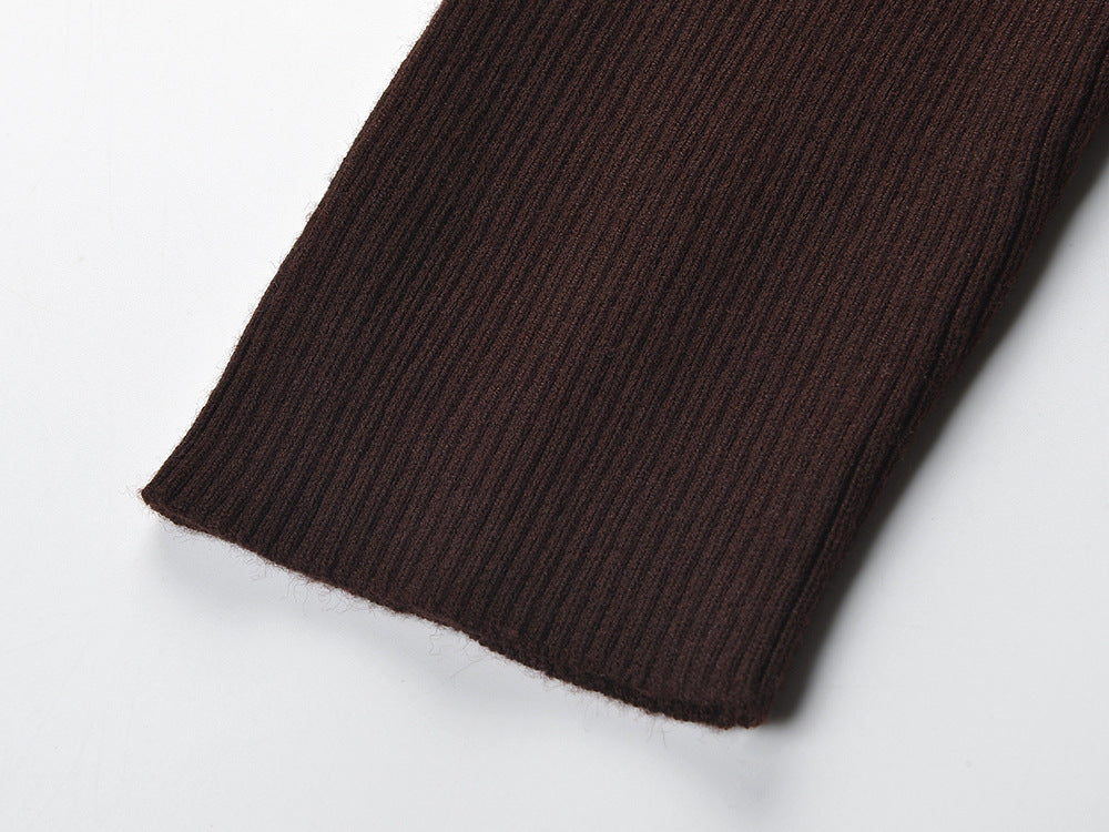 Wilhelmina Rosette-Collar Cardigan