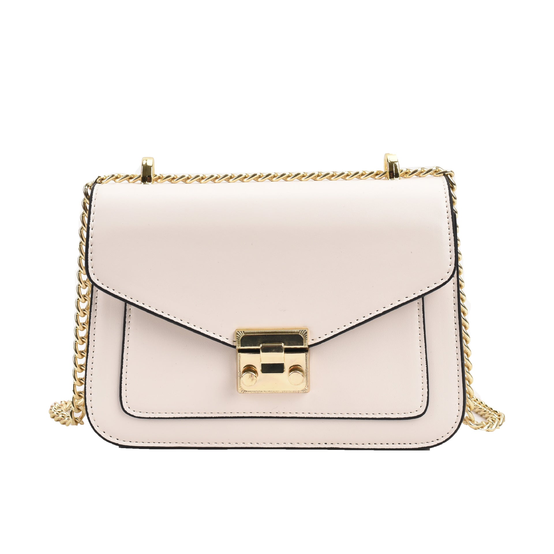 Contrast Edge Carry Bag
