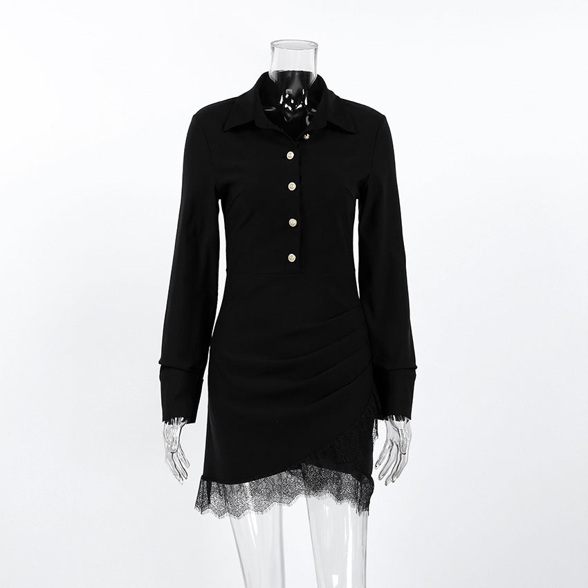 Odette Pearl Shirt Dress