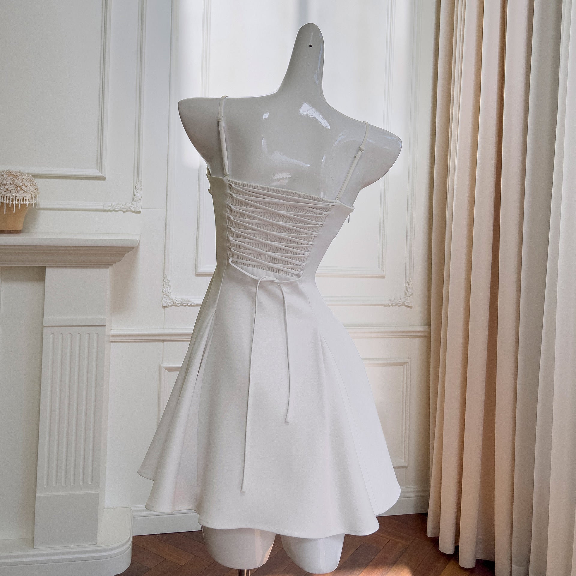 Strapless Front Bow Dress