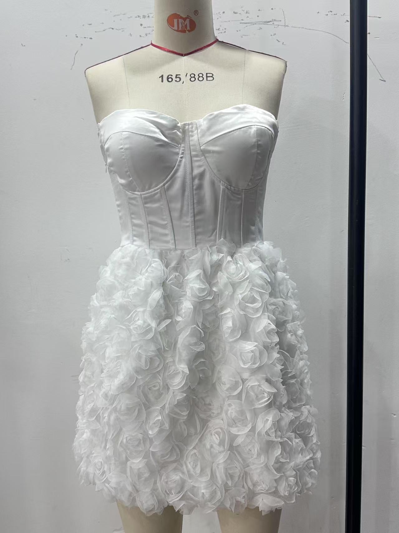 Elite Muse Strapless Mini Dress