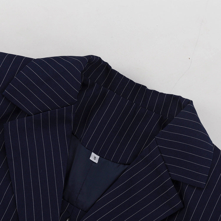 Beatrix Pinstripe Suit Set