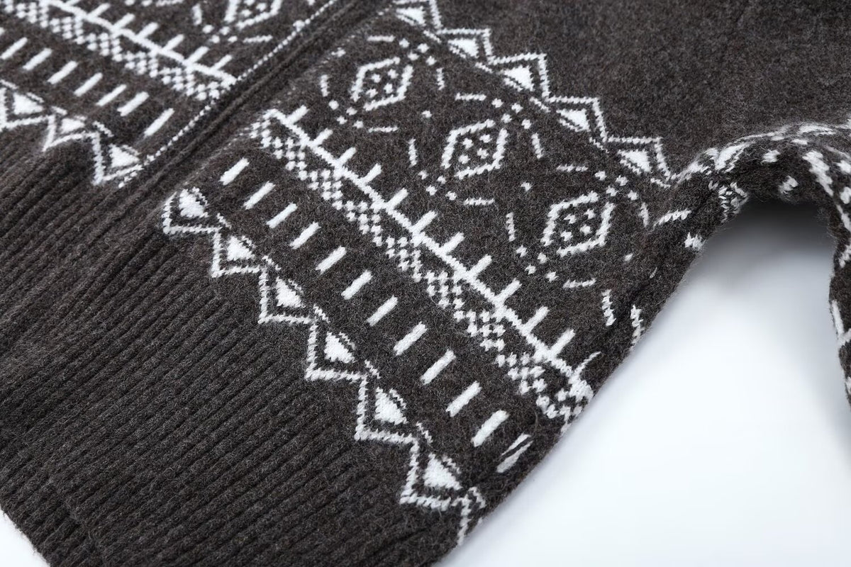 Ingeline Fair Isle Knit Set
