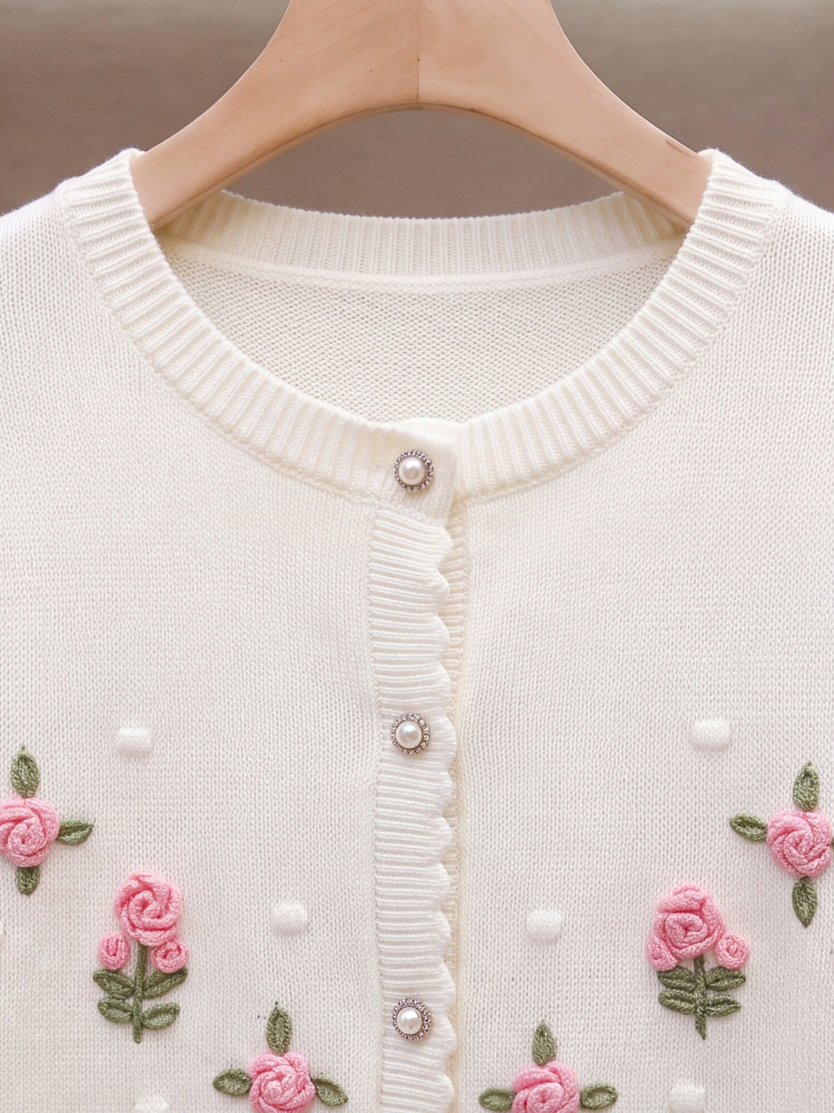 Rosalie Embroidered Cardigan