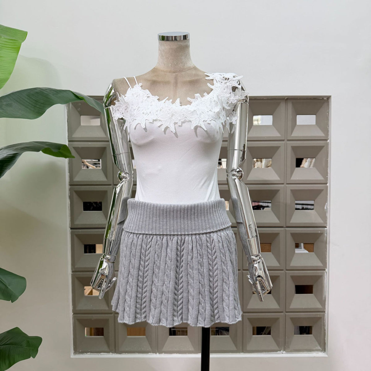 Elowen Hooded Knit Set