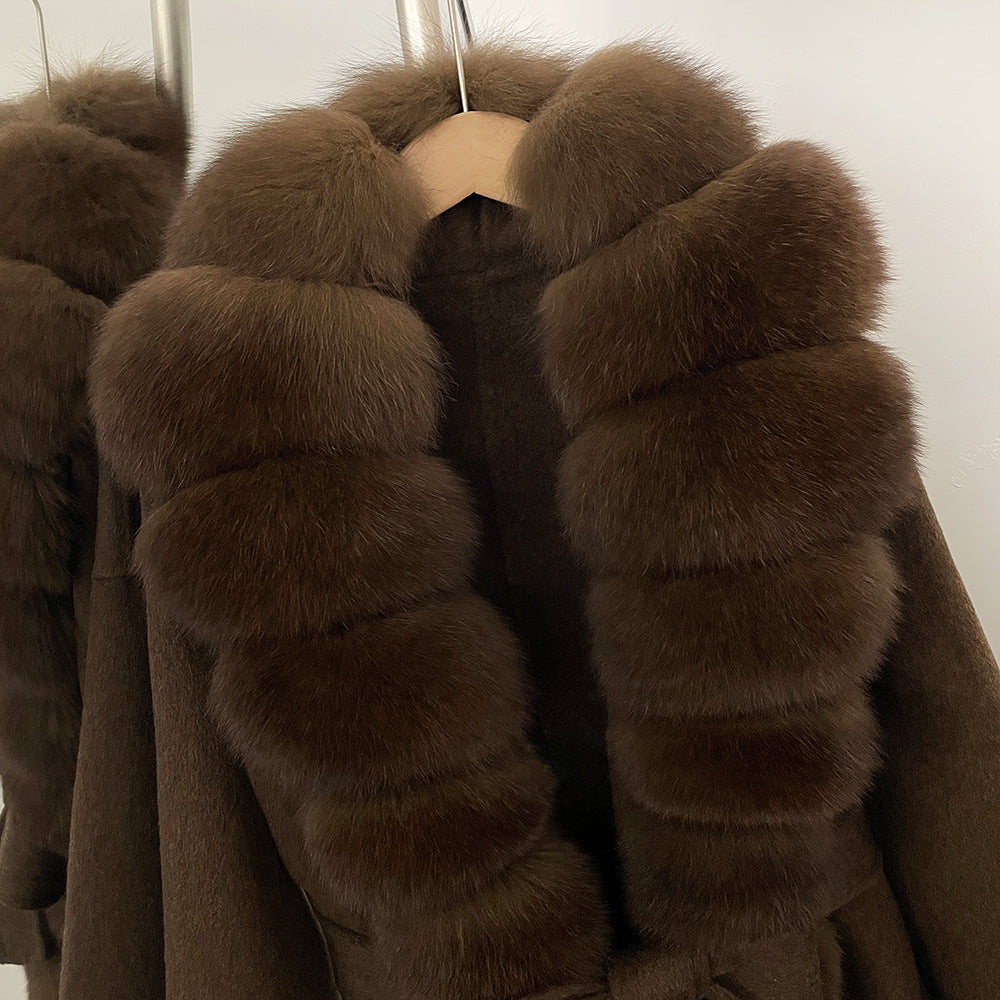 Seraphine Fur Collar Coat