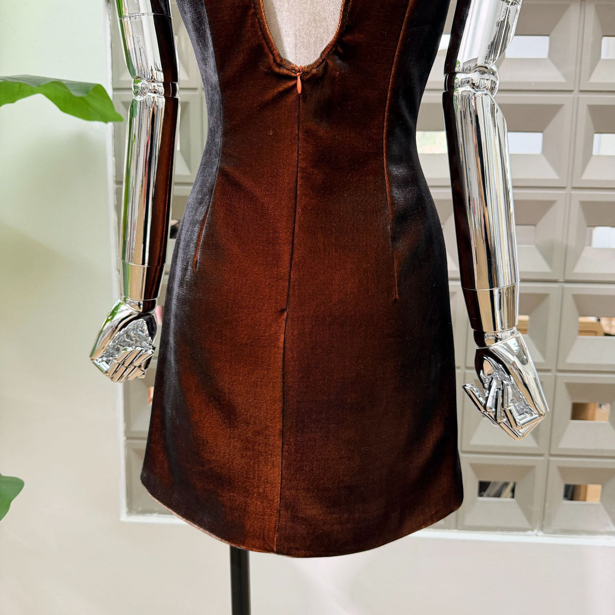Noemi Crystal-Collar Mini