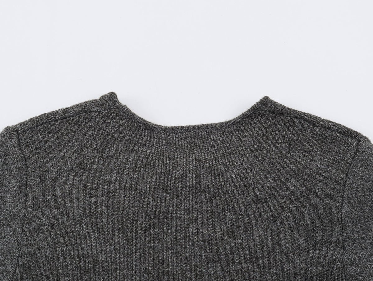 Mirela Pebble-Button Cardigan