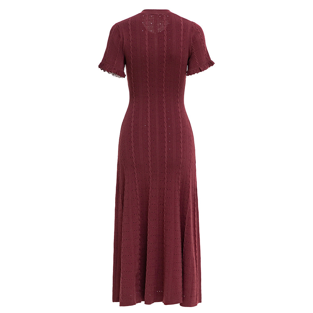 Sculpt Knit Hollow Dress