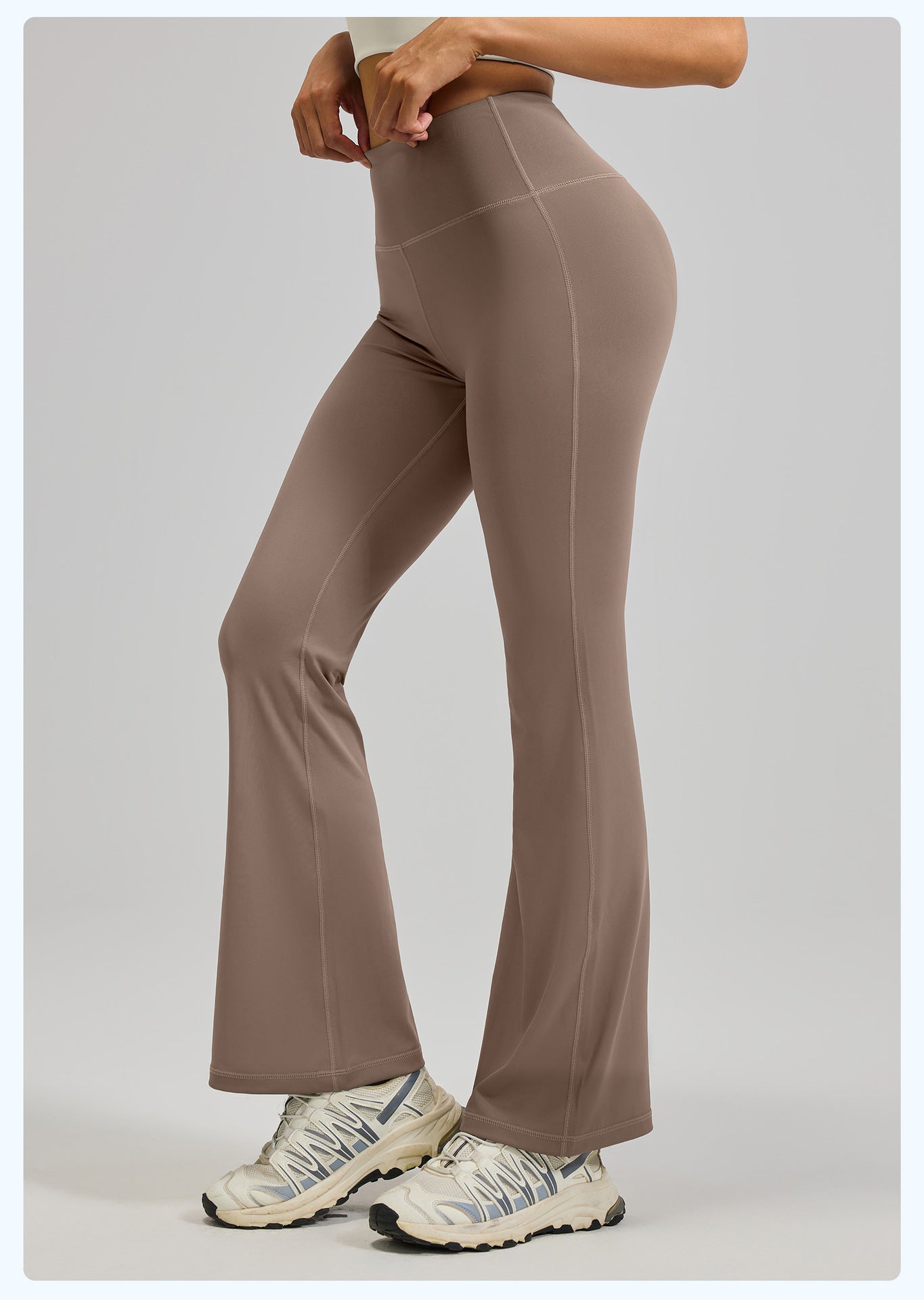 High Waist Flared Yoga Pants