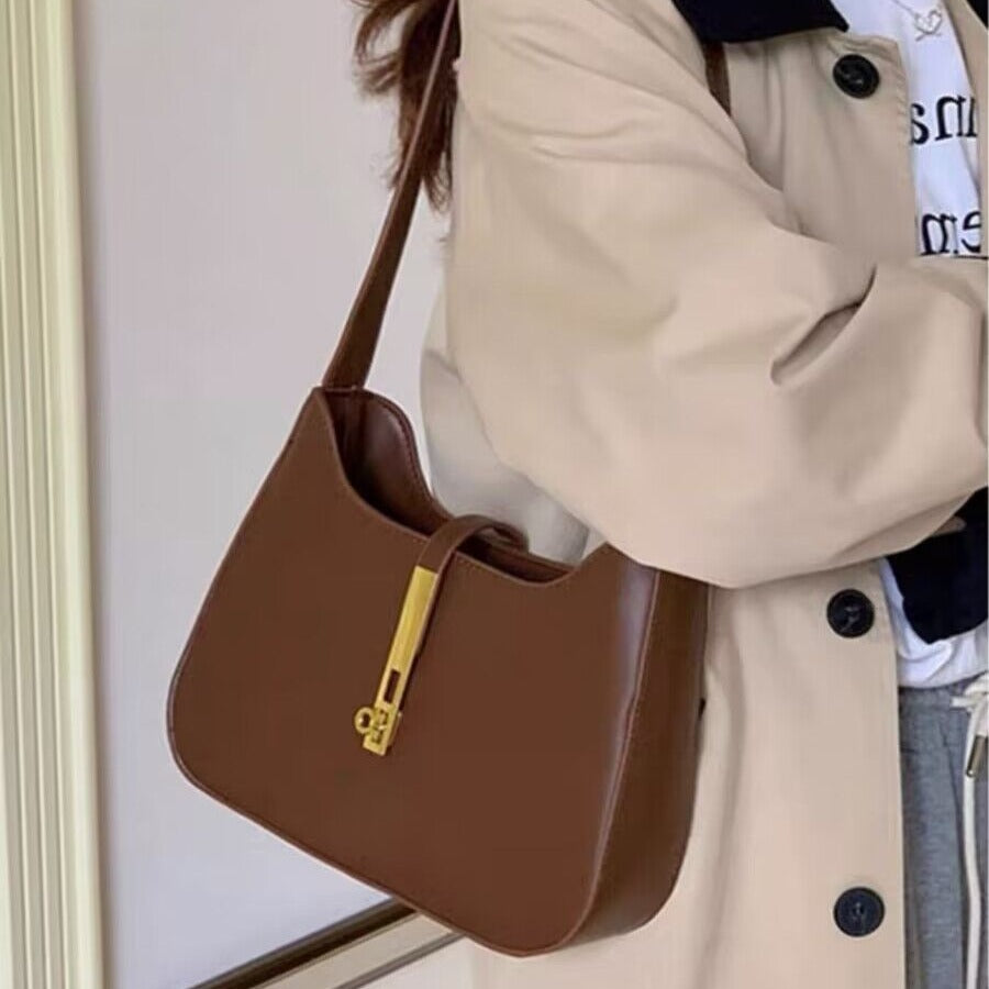 Chain Link Hobo Shoulder Bag