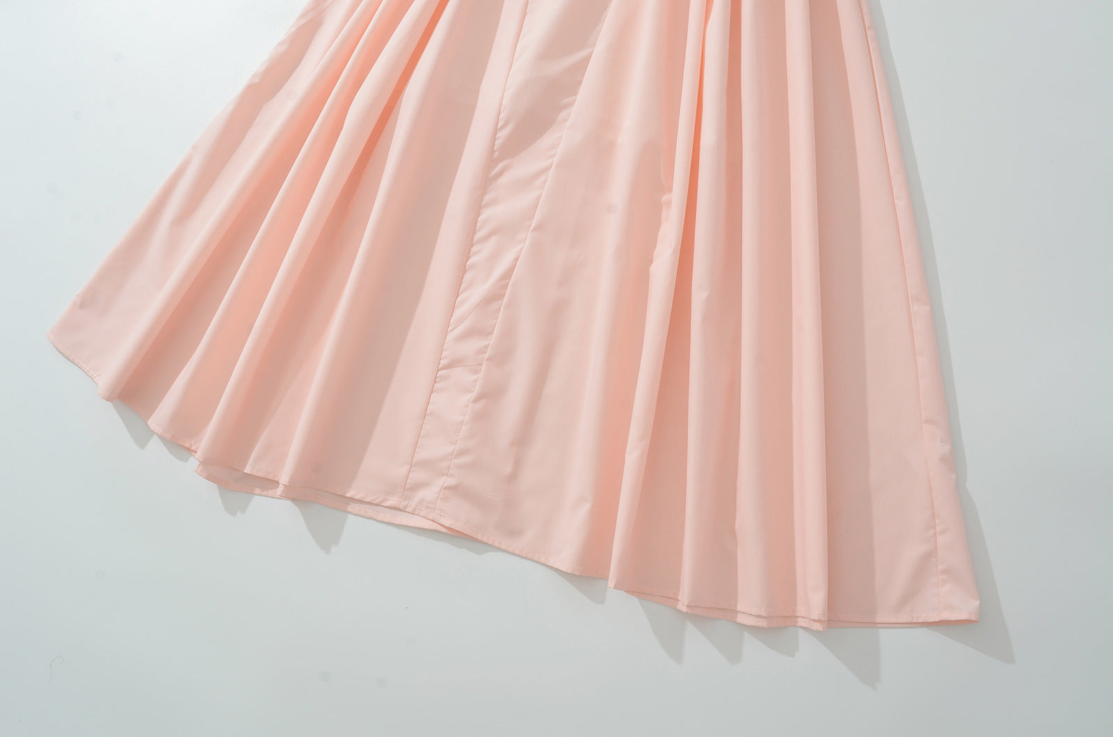 Ruffle Strap Gathered Fit-and-Flare Maxi Dress