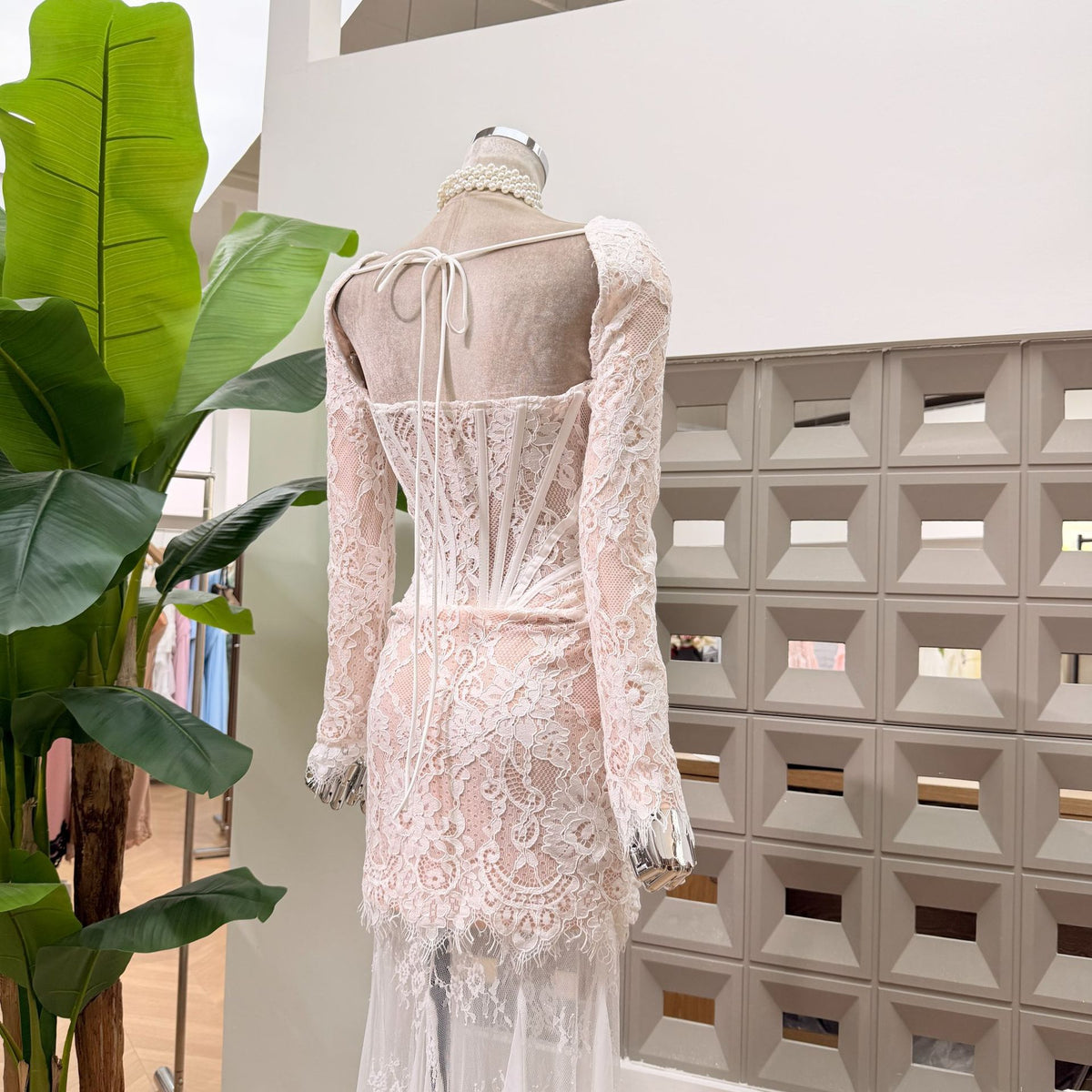 Sidonie Boned Fishtail Maxi