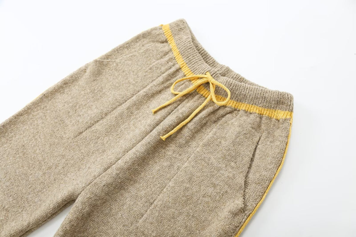 Saskia Tipped Knit Set