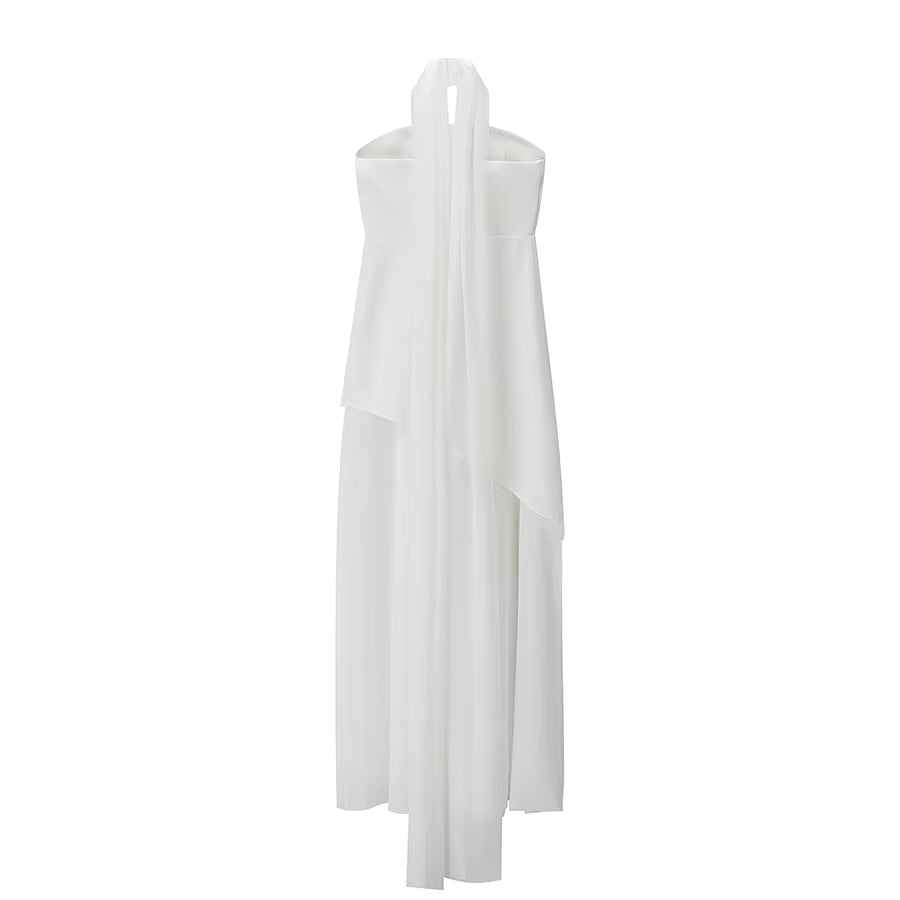 Zyra Mesh Maxi Dress