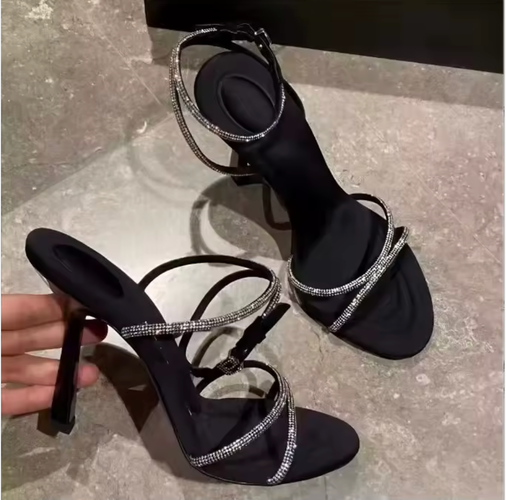 Cross Strap Heels