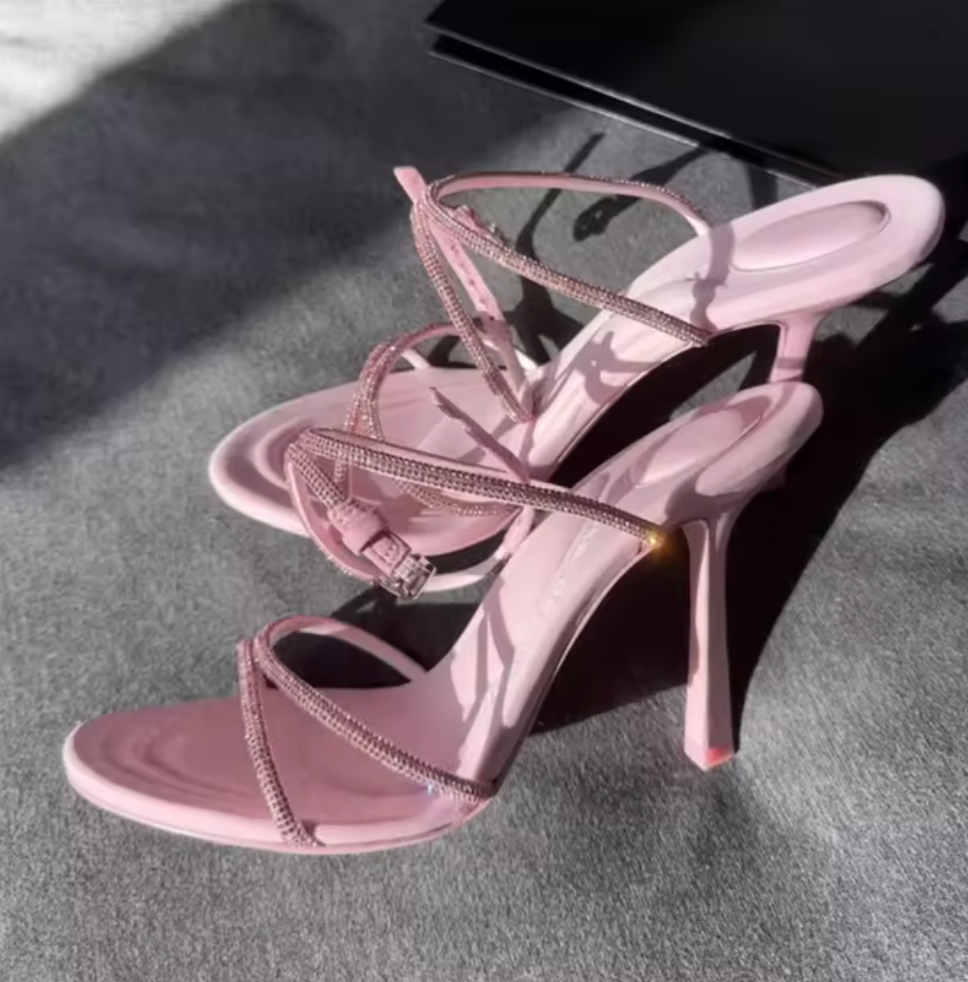Cross Strap Heels