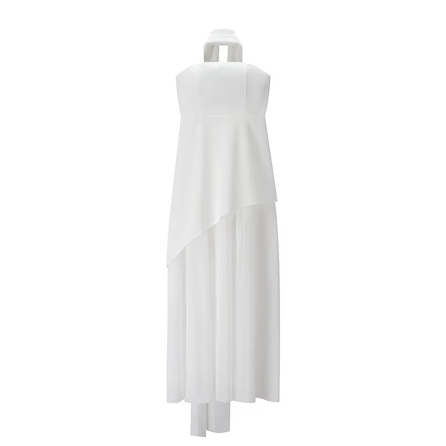 Zyra Mesh Maxi Dress