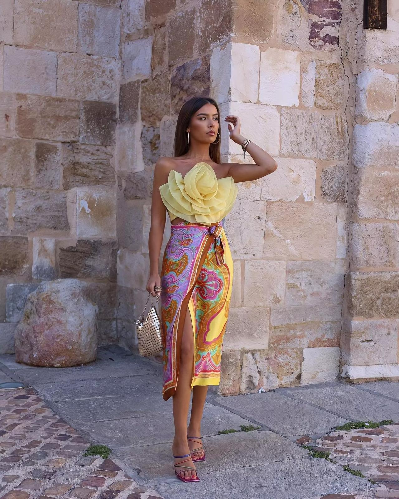 Yellow Elegance Top
