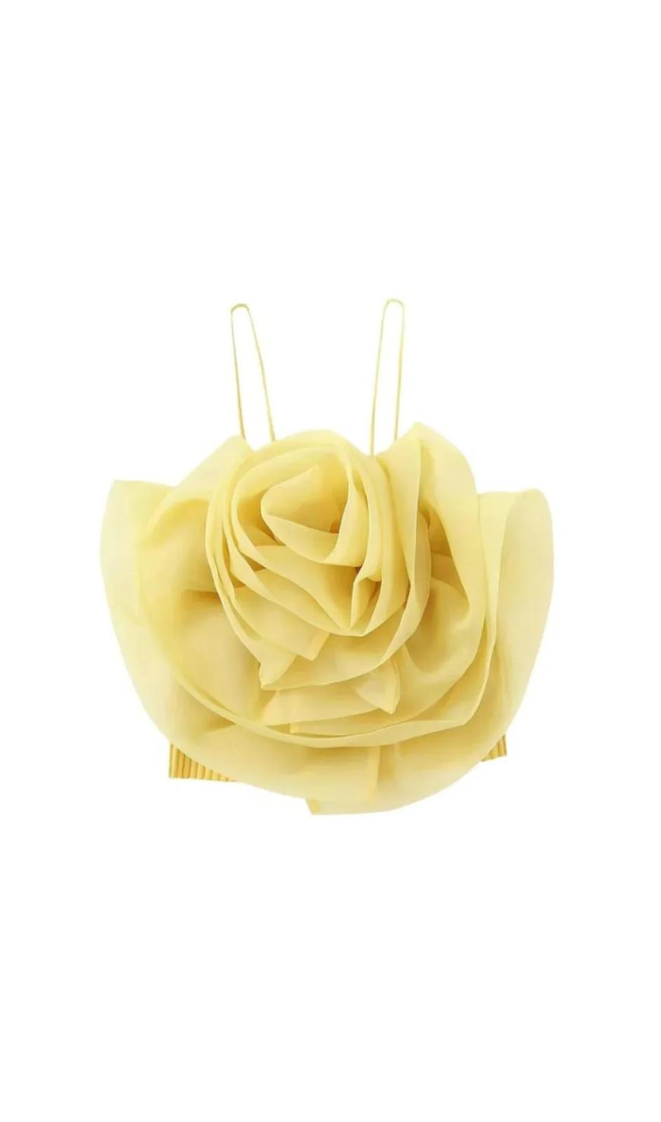 Yellow Elegance Top