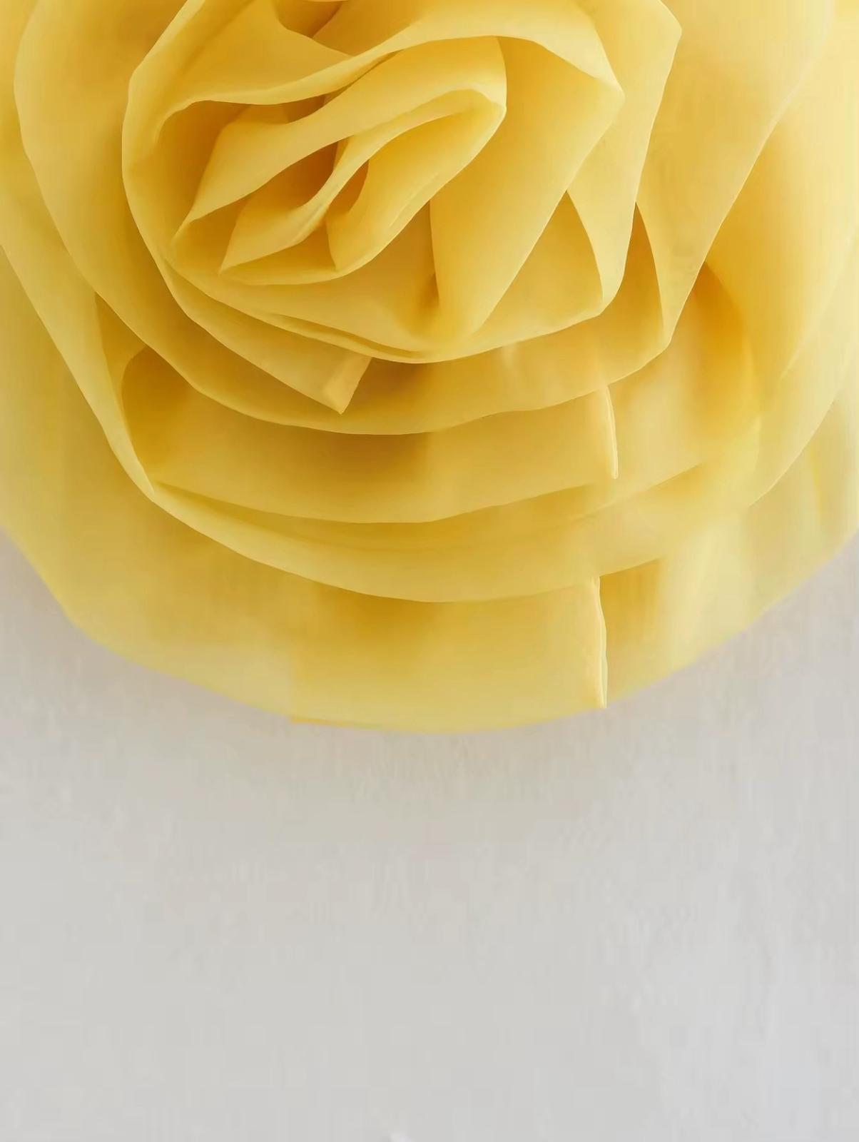 Yellow Elegance Top