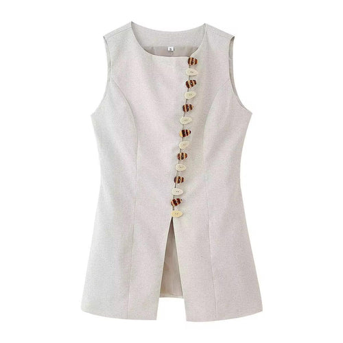 The Aria Button Vest