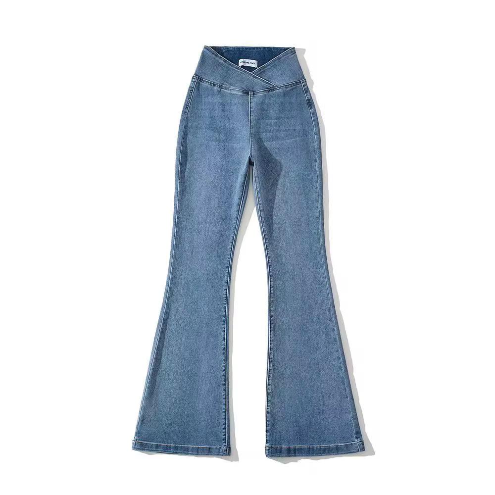 Skinny flare jeans