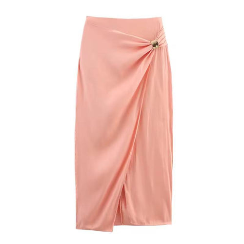 Peach skirt