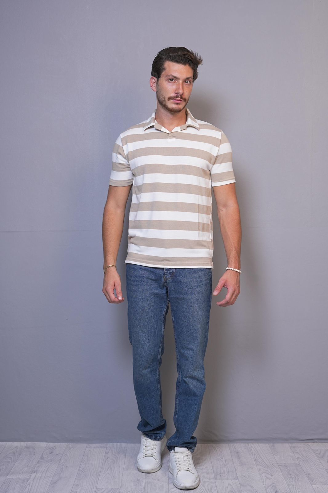 Jason Striped Polo