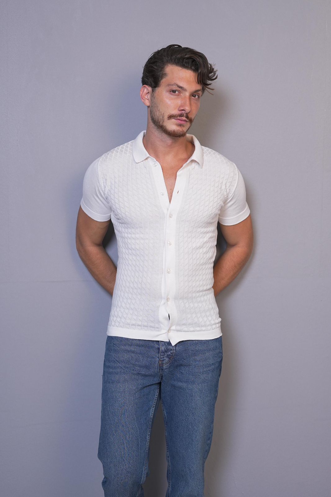 Bora Buttoned Polo