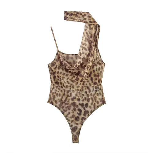 Leopard bodysuit