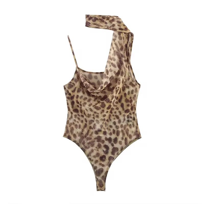 Leopard bodysuit