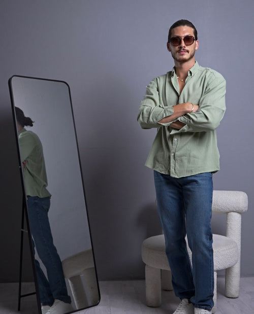 Kedi Chemise Long Sleeve