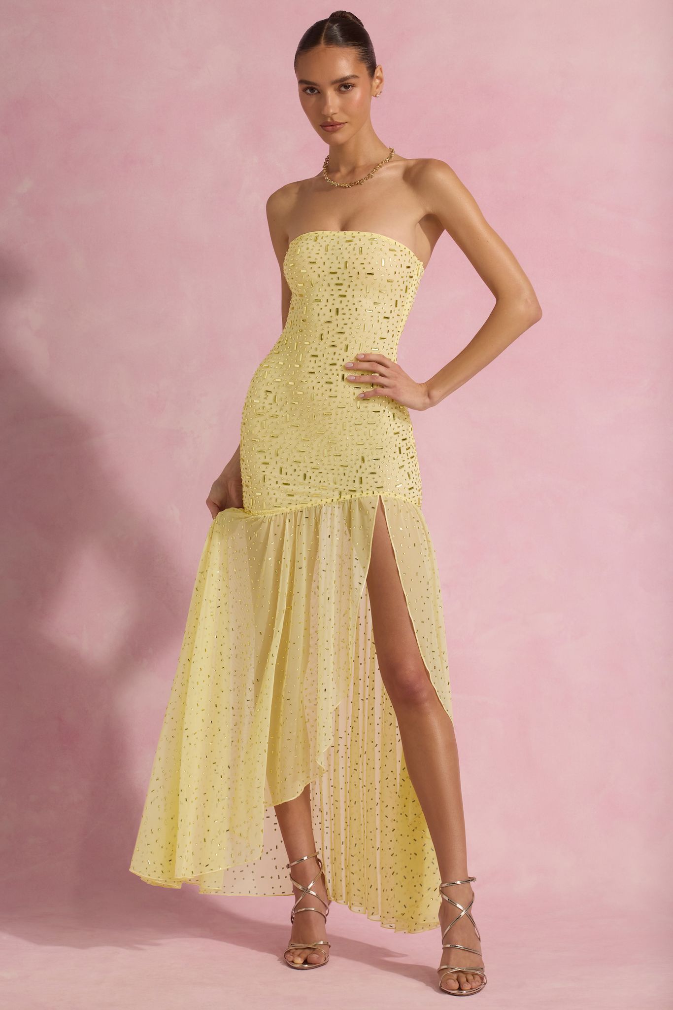 Kerra Sheer Dress