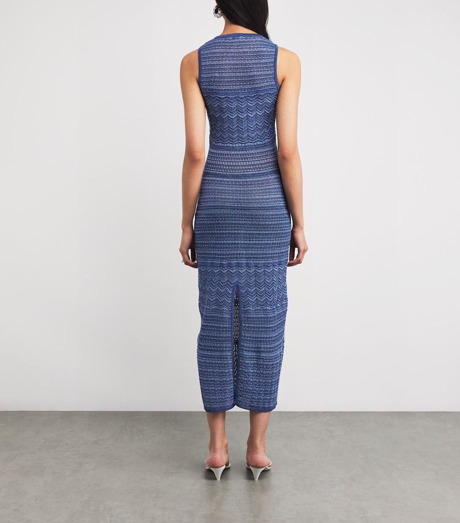 Metallic Knitted Dress