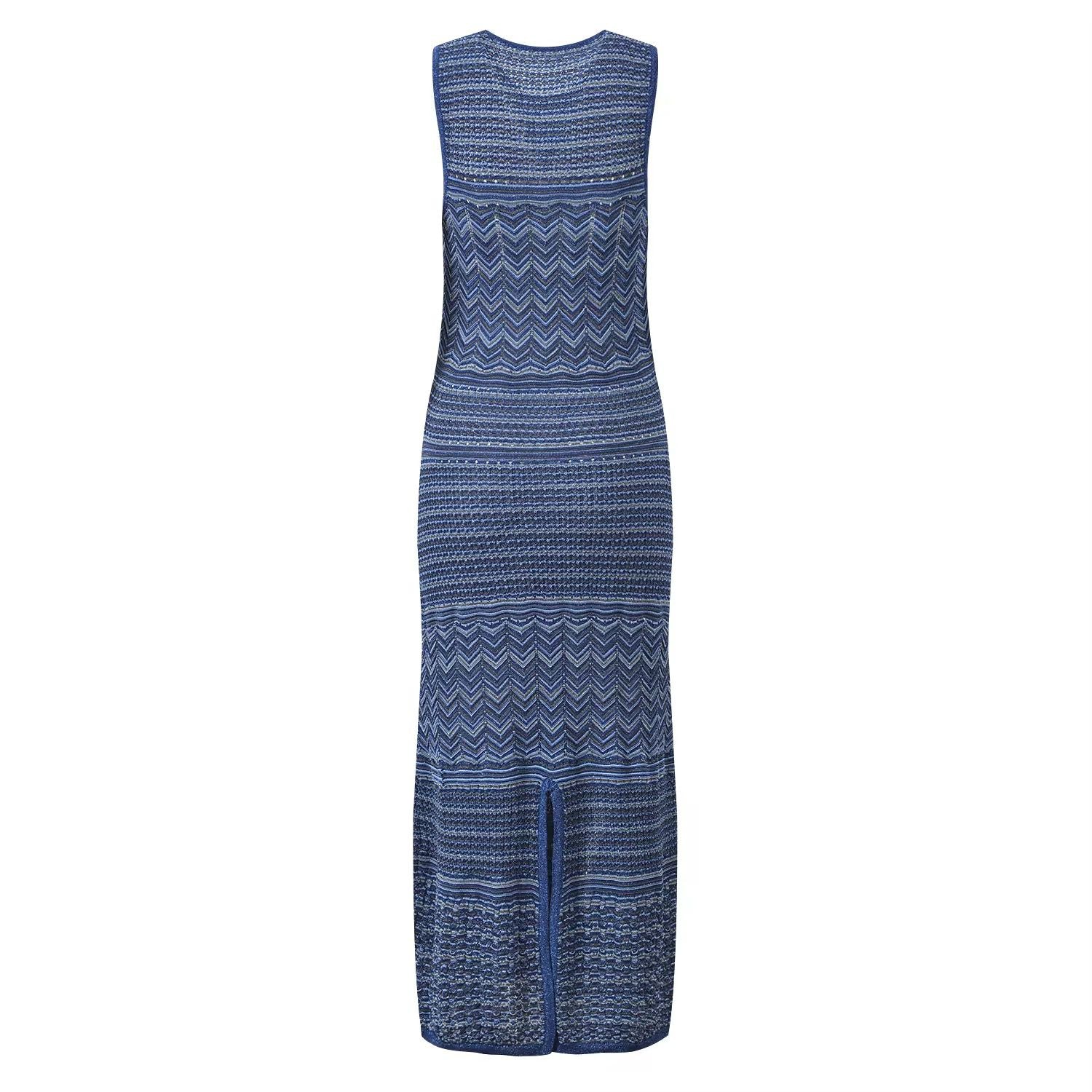 Metallic Knitted Dress